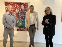 v. l. n. r.: Fredrik Lindqvist, Matthias Schlüter und Carola Insinger