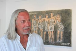 Augenzwinkernder Ironiker: Künstler Carl H1 Daxl Foto: Geiger